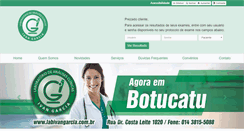 Desktop Screenshot of labivangarcia.com.br