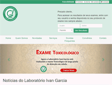 Tablet Screenshot of labivangarcia.com.br